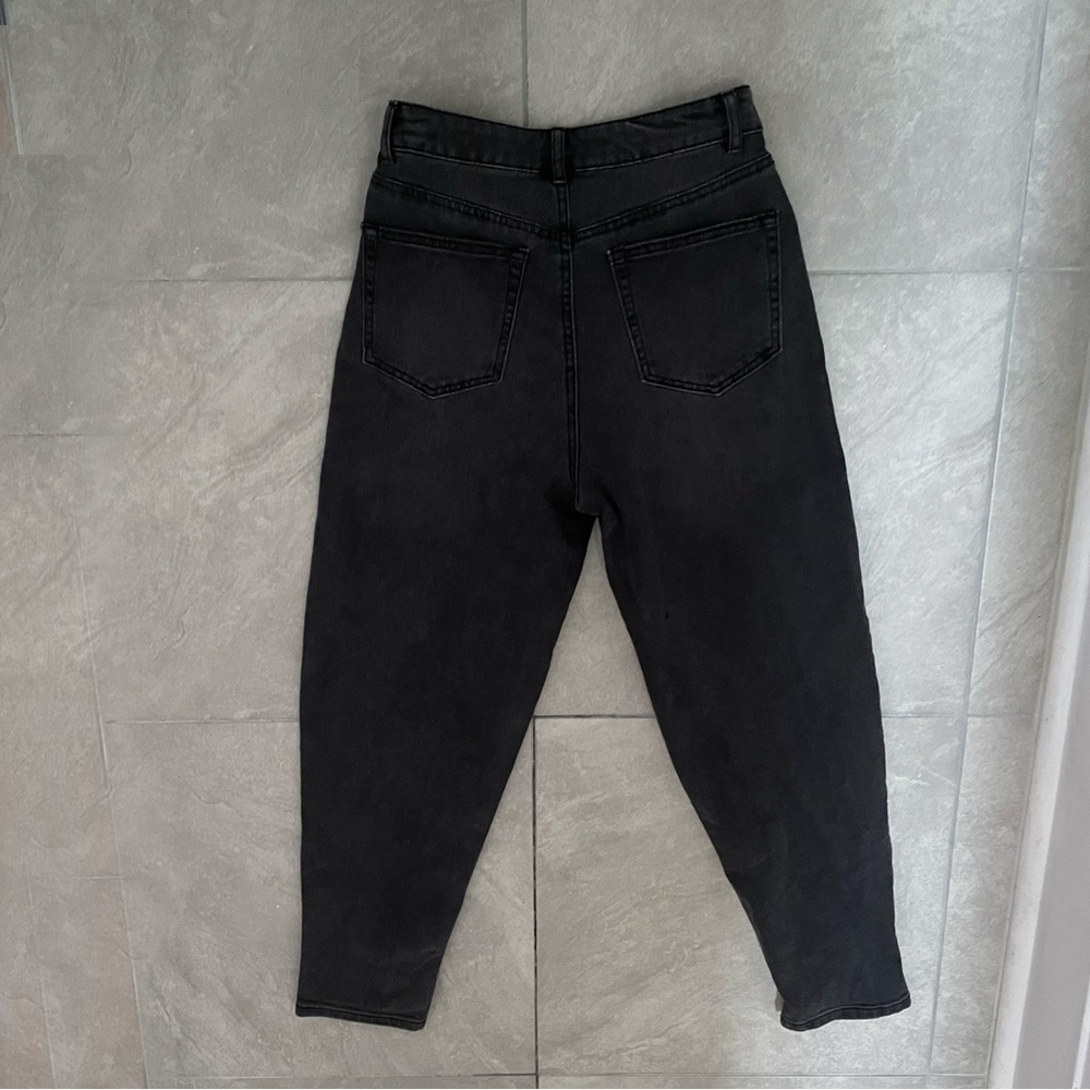 High Waist dark gray mom Jeans And Now This - Picture 2 of 7
